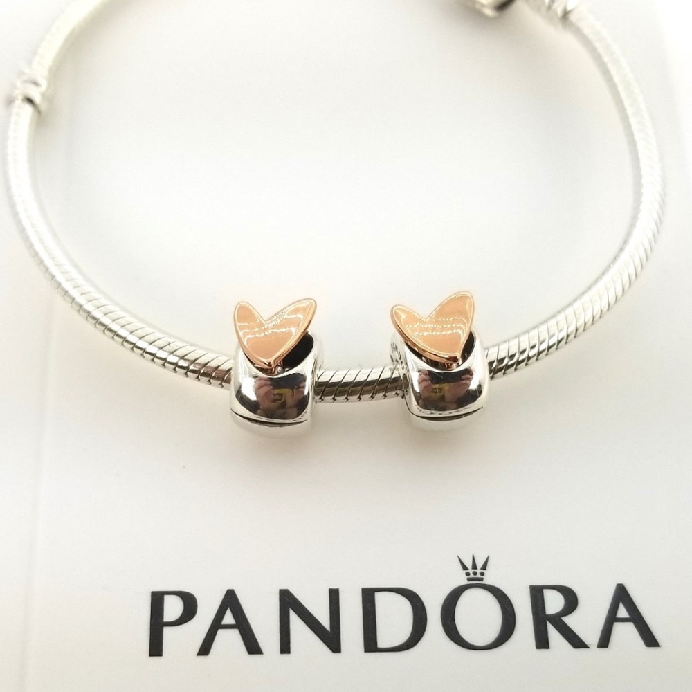 PANDORA Heart Clip Charm (1x) w/Box